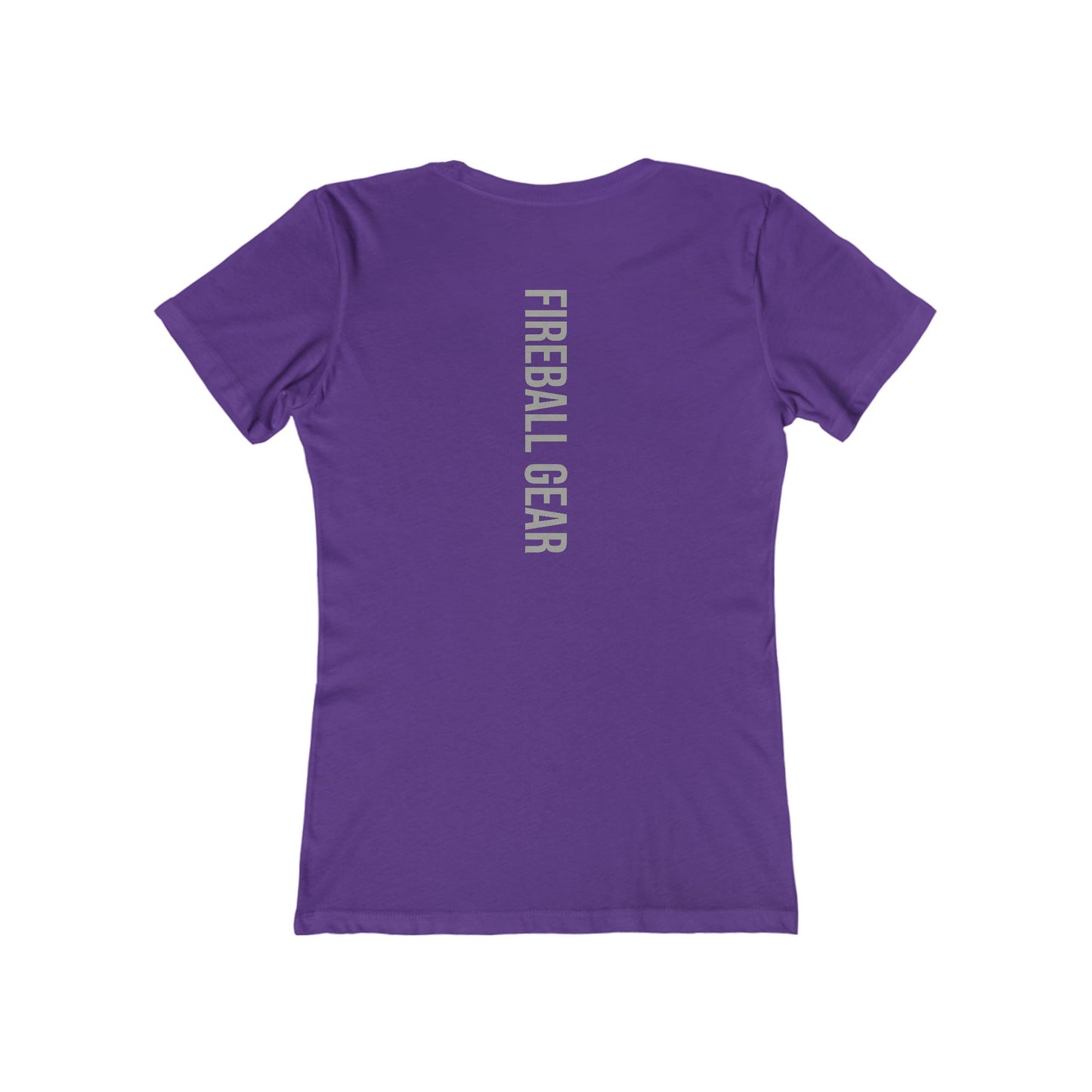 Fireball Gear - Flame & Gear - Grau & Weiß - Damen Slim Fit T-Shirt