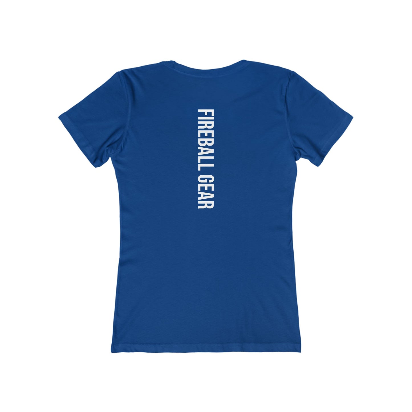Fireball Gear - Flame & Gear - Weiß - Damen Slim Fit T-Shirt