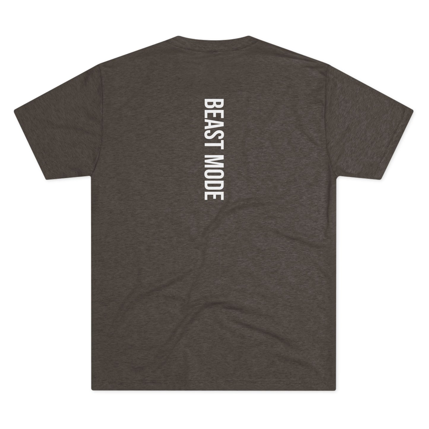 Serie Beast Mode - Entrena a toda velocidad - Camiseta unisex de mezcla triple