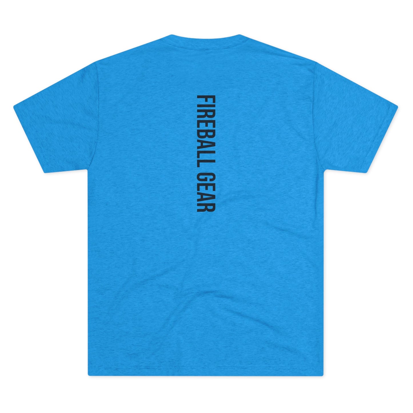 Fireball Gear - Flamme &amp; Ausrüstung zentriert - Schwarz - Unisex Triblend T-Shirt