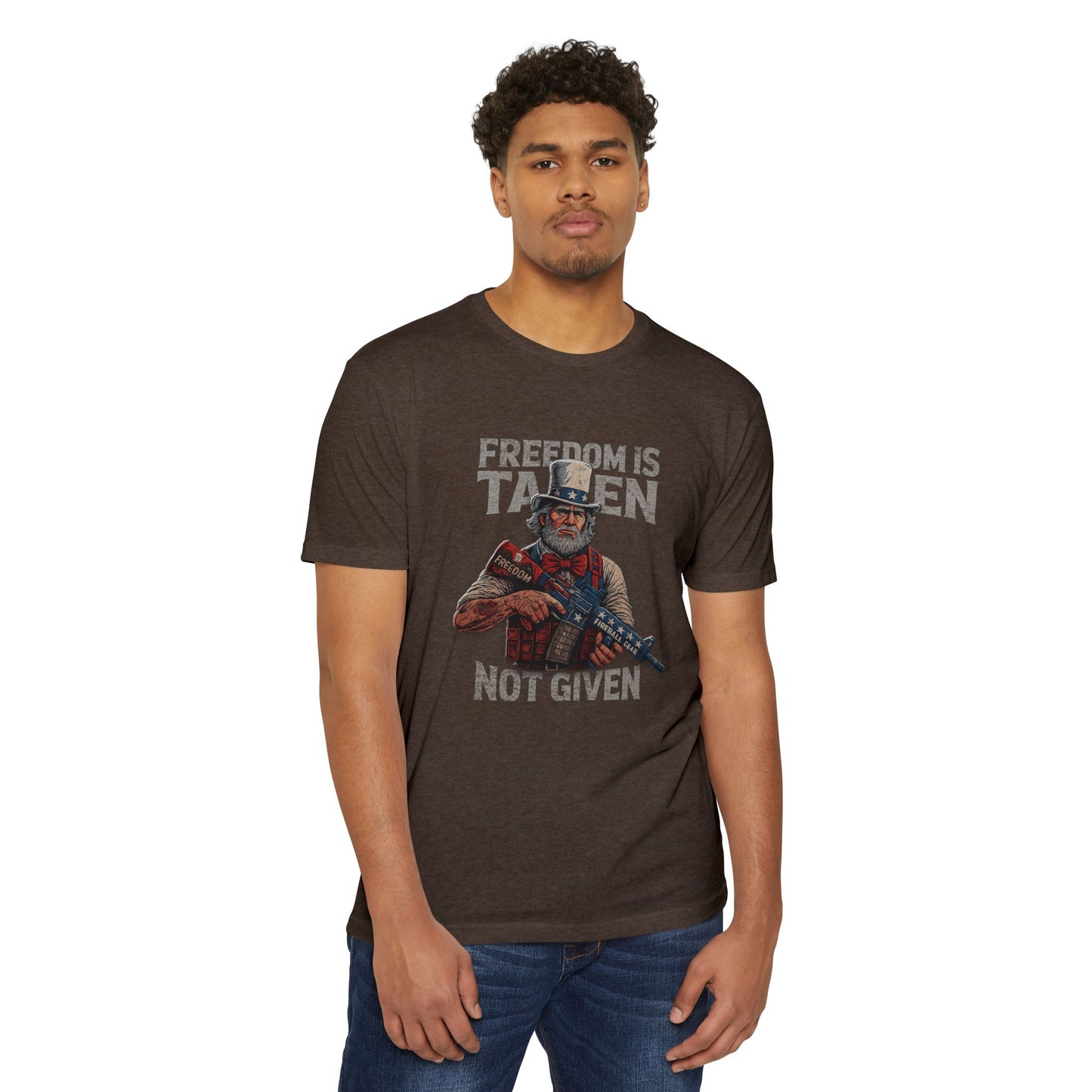 Freedom is Taken, Not Given - Gaming T-shirt