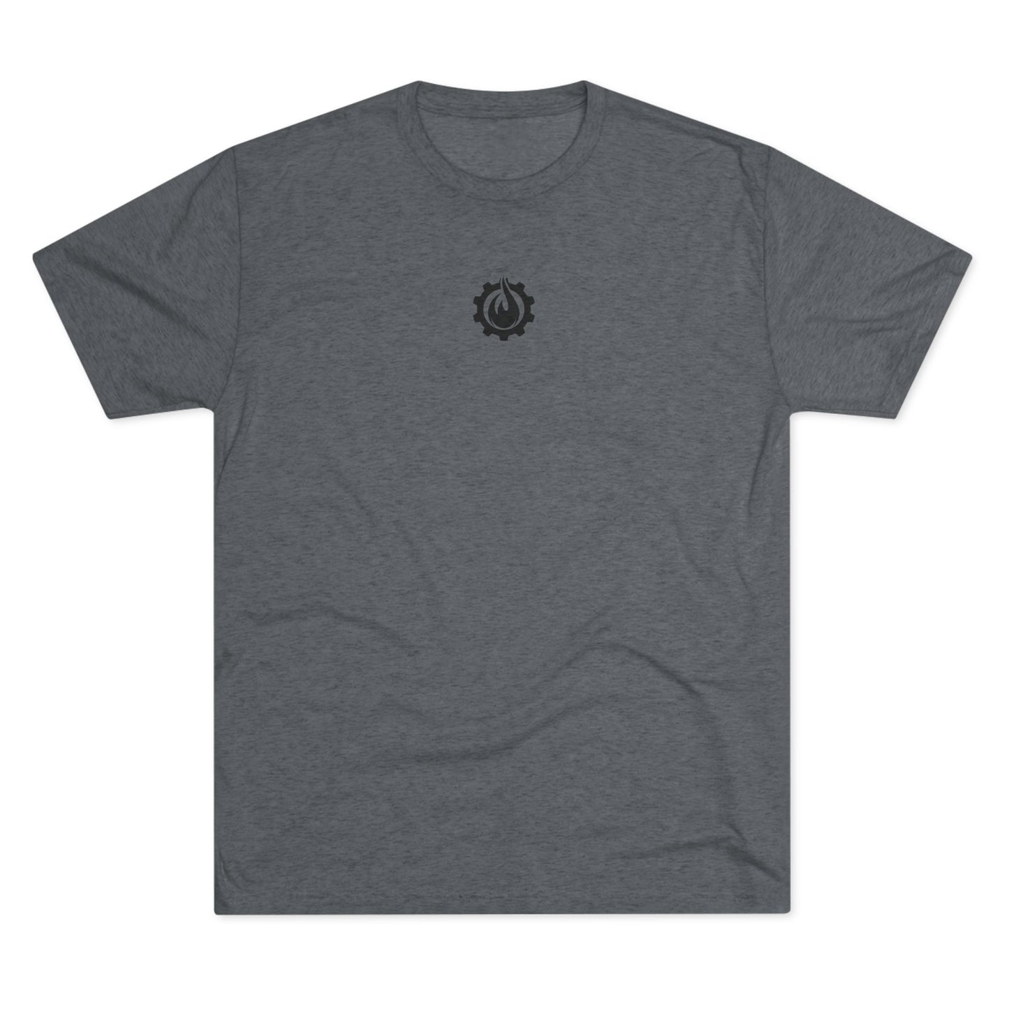 Fireball Gear - Flamme &amp; Ausrüstung zentriert - Schwarz - Unisex Triblend T-Shirt