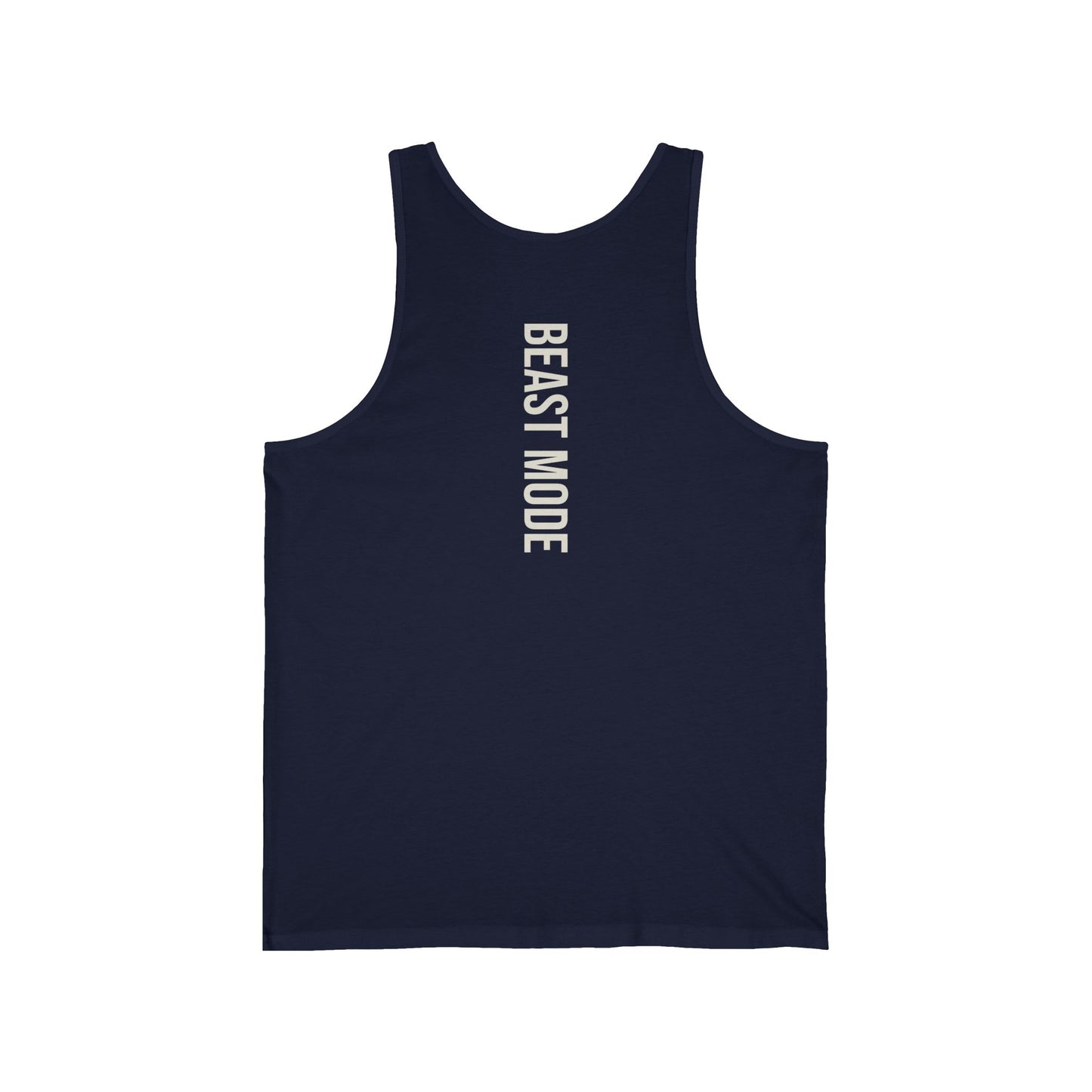 Beast Mode Series - Train Like a Beast, Rise Like a King - Fitness Jersey Tank Top