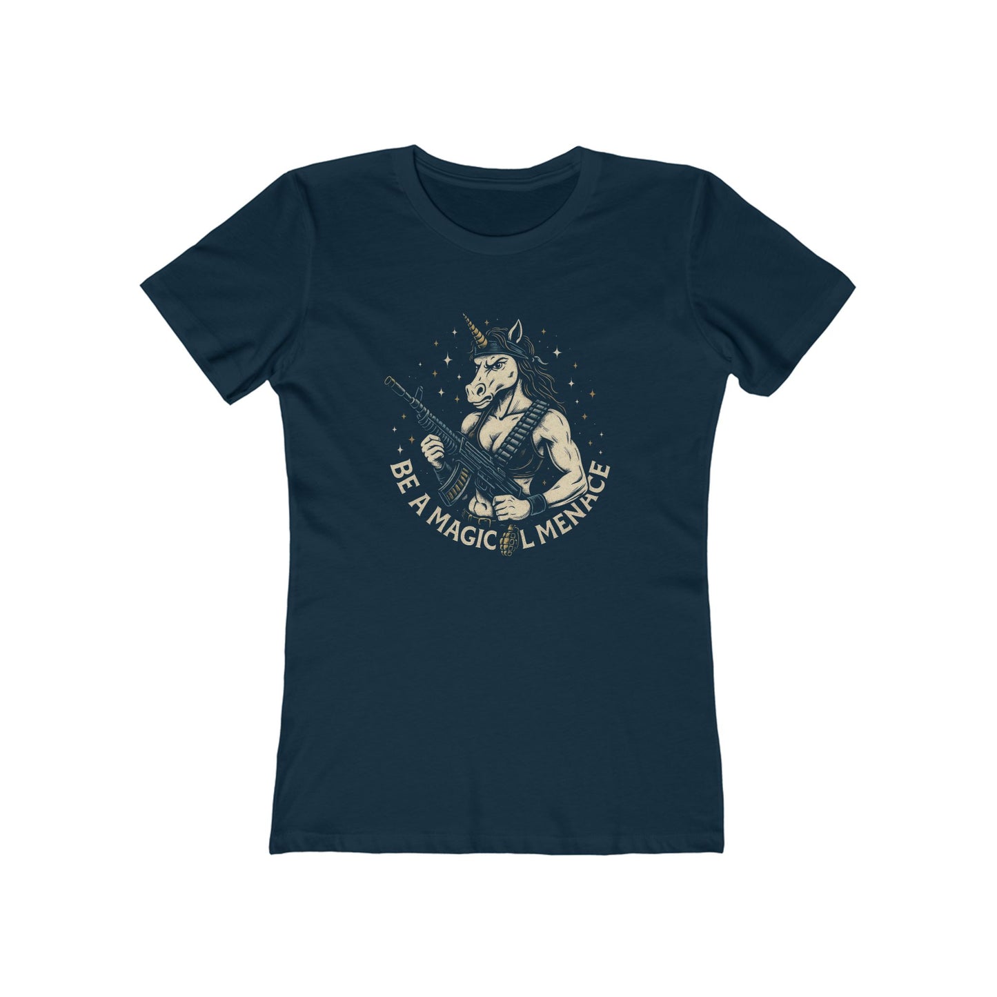 Amenaza mágica - Camiseta ajustada para mujer