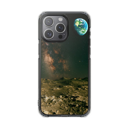 Standing on the Moon – Magnetische, durchsichtige iPhone-Hüllen