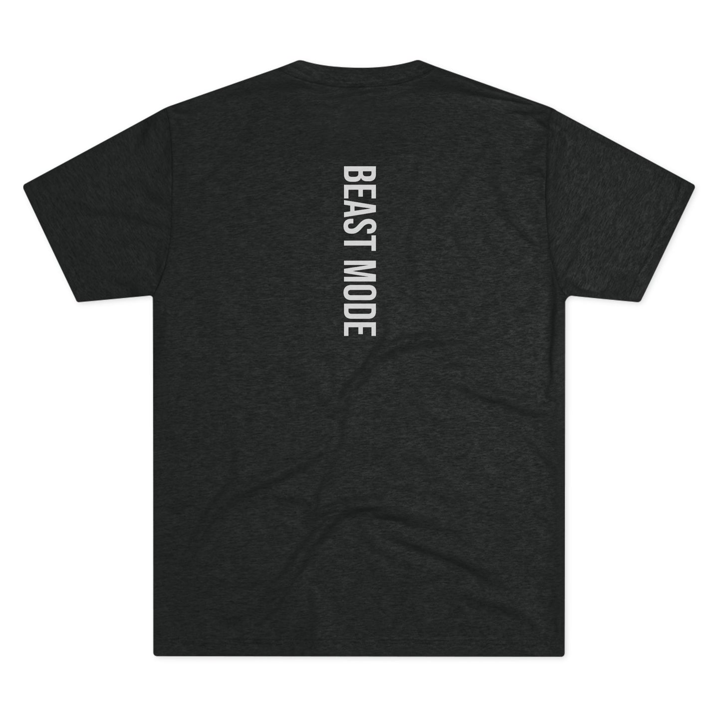 Serie Modo Bestia - Piel gruesa, cuádriceps más gruesos - Camiseta unisex de mezcla triple