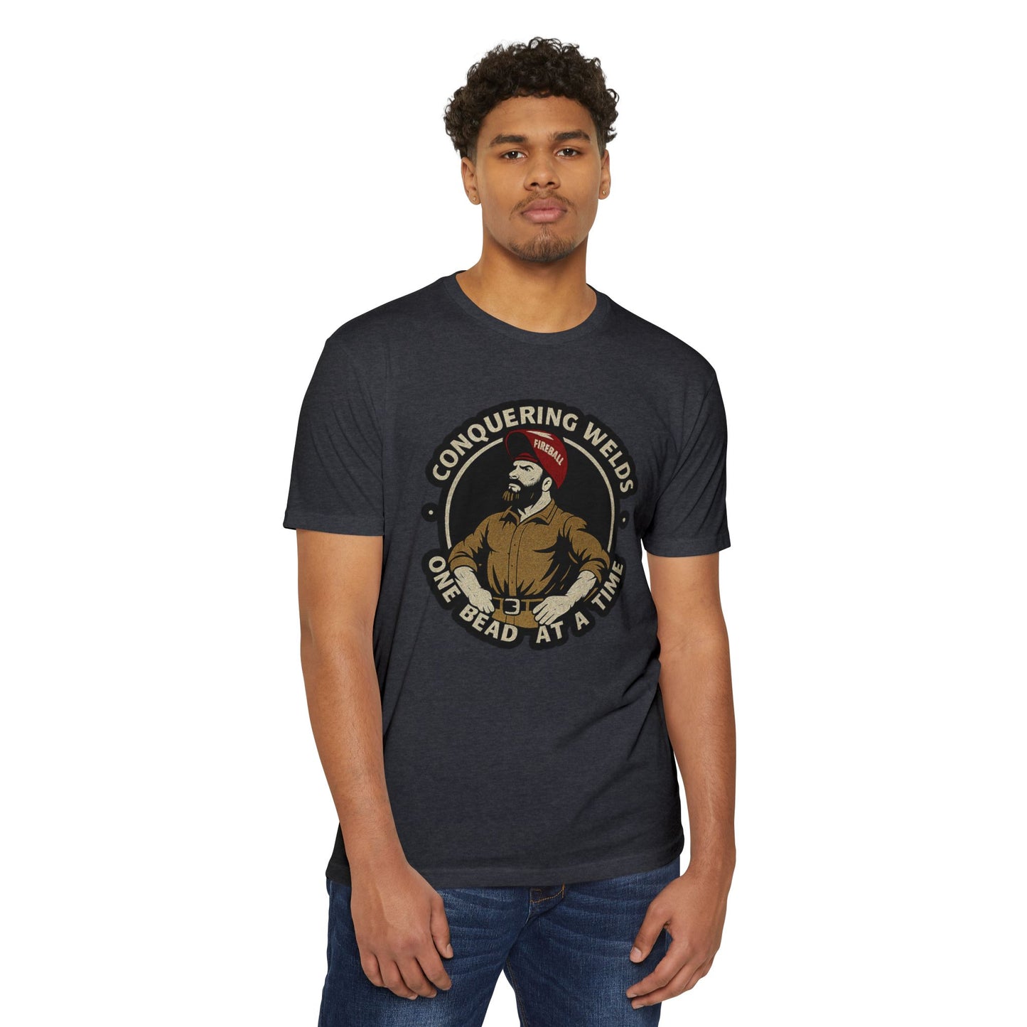 Conquistando las soldaduras, una cuenta a la vez - Camiseta unisex