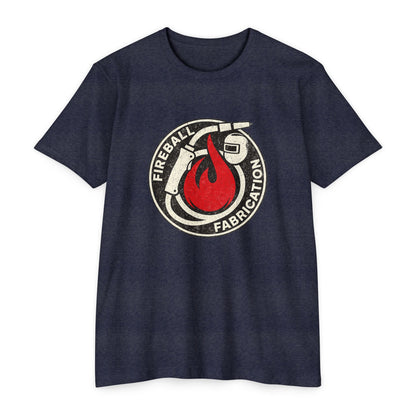 Camiseta unisex desgastada de Fireball Fabrication