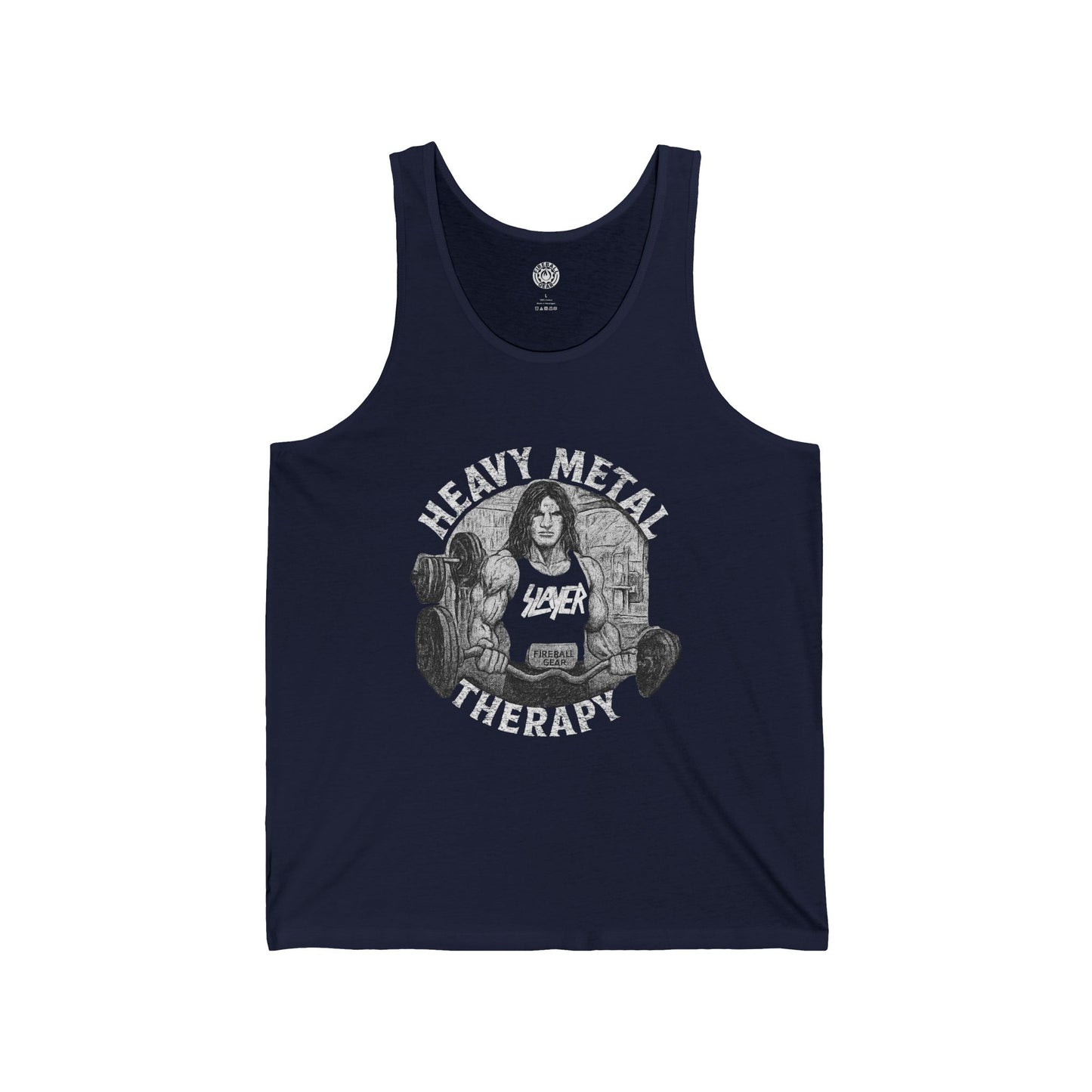 Heavy Metal Therapie - Unisex Jersey Tank Top