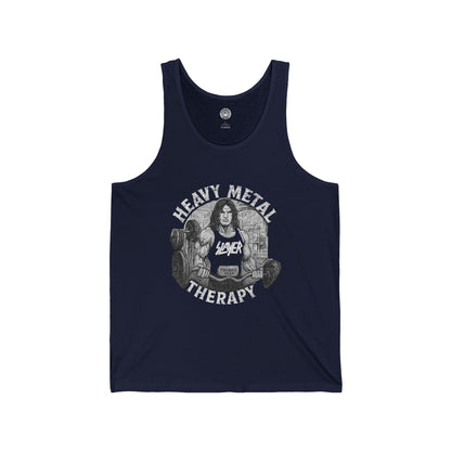 Heavy Metal Therapie - Unisex Jersey Tank Top
