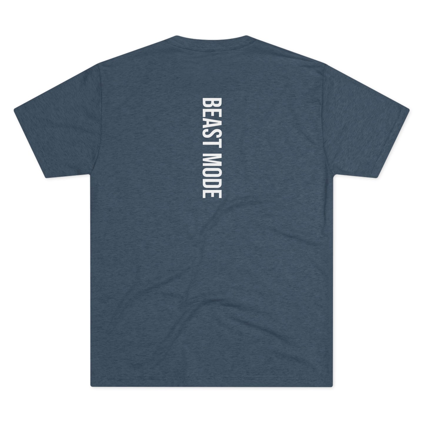 Serie Beast Mode - Entrena a toda velocidad - Camiseta unisex de mezcla triple