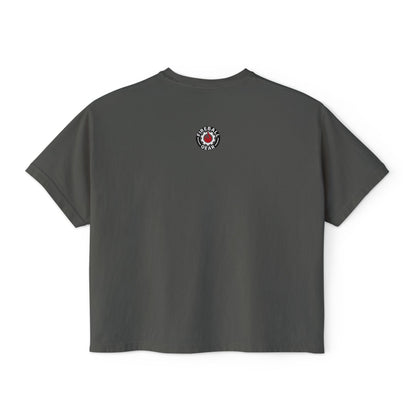 Camiseta cuadrada para mujer con el logotipo 3D de Fireball