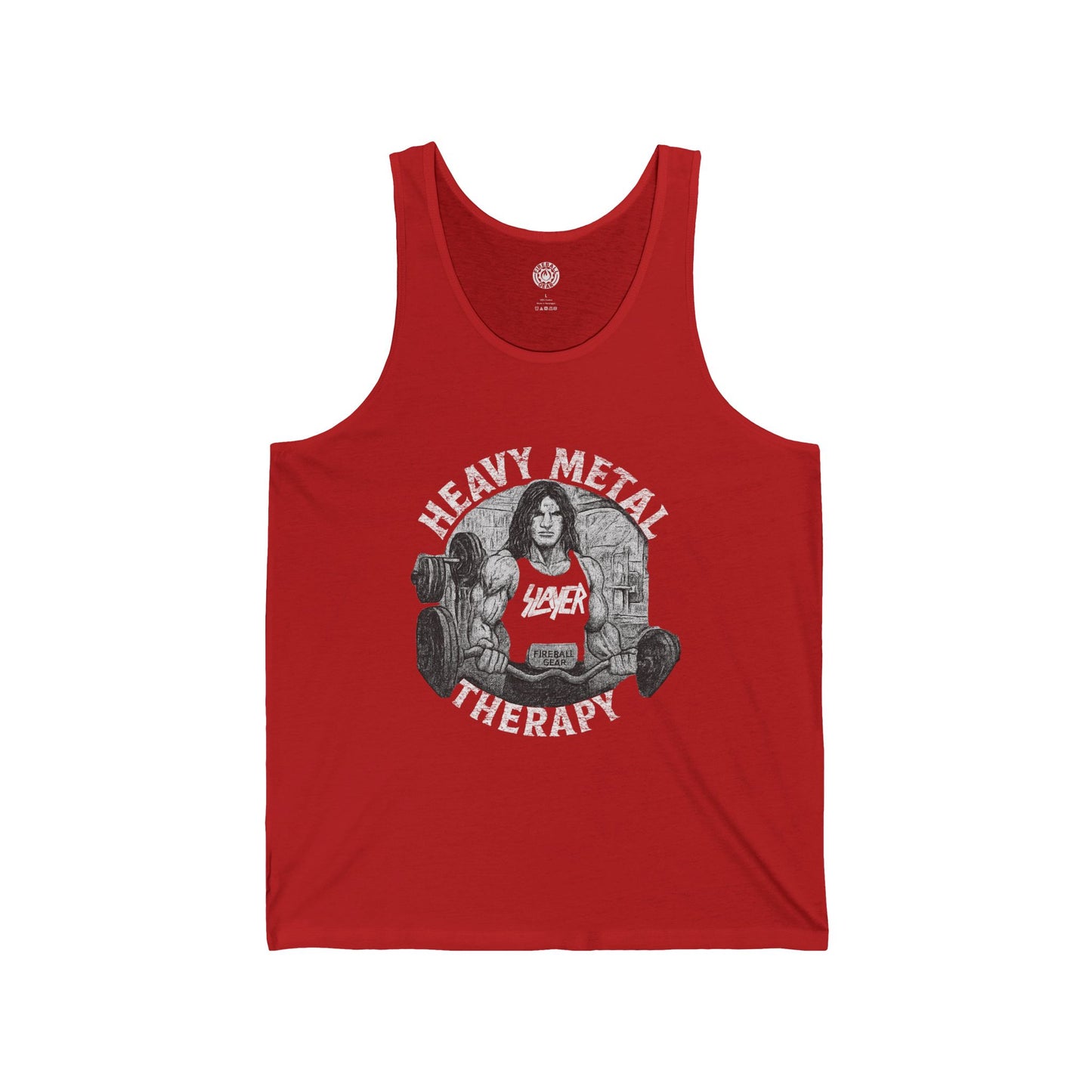 Heavy Metal Therapie - Unisex Jersey Tank Top