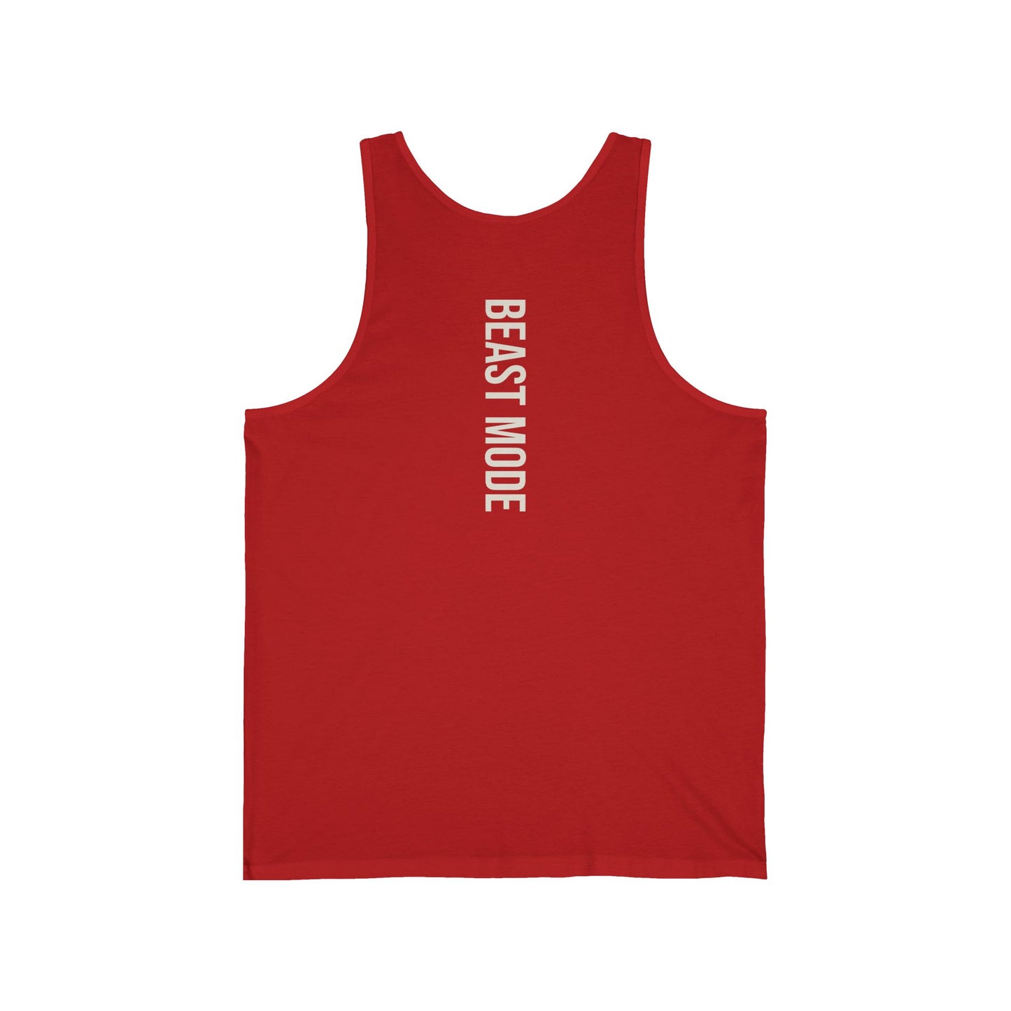 Beast Mode Series - Train Like a Beast, Rise Like a King - Fitness Jersey Tank Top