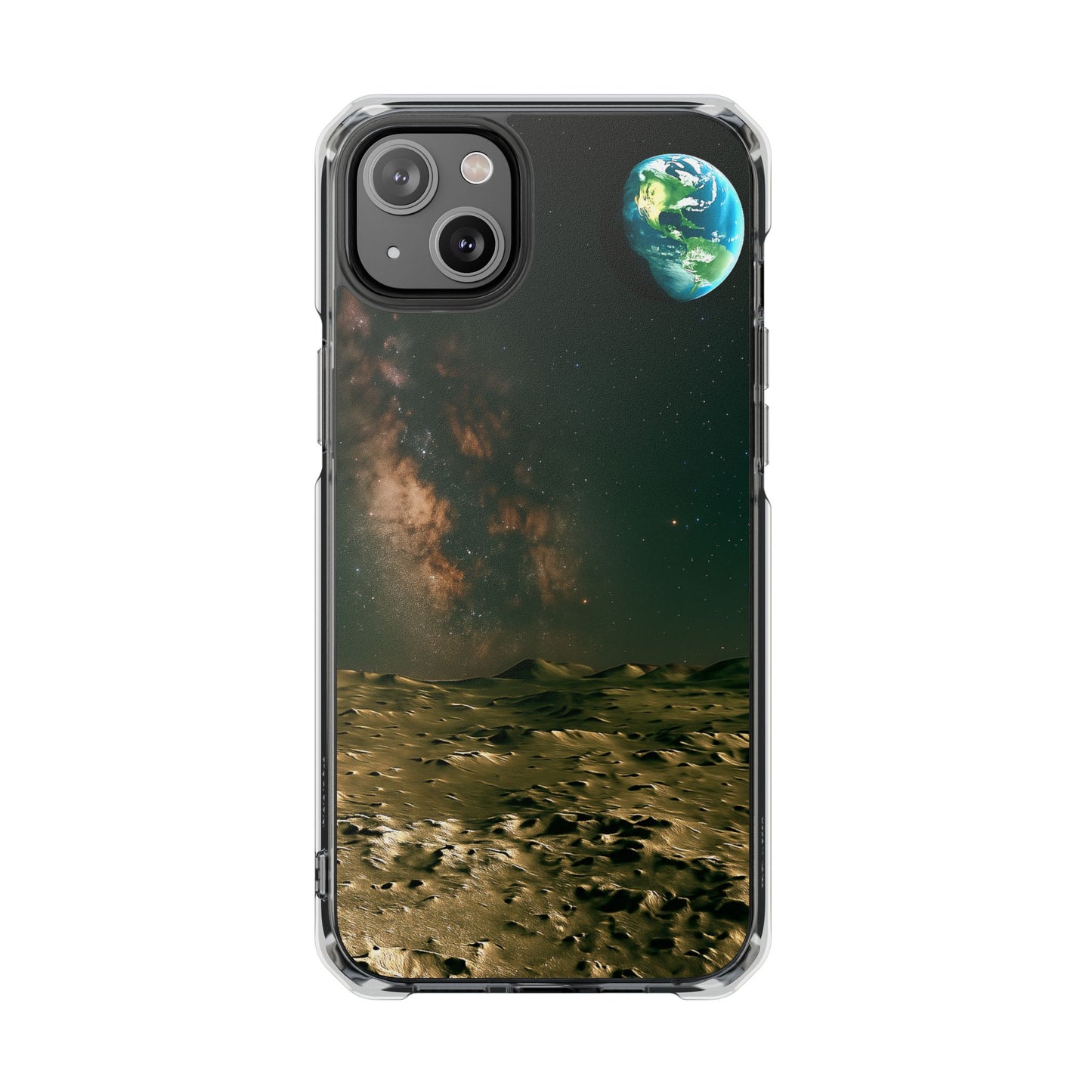 Standing on the Moon – Magnetische, durchsichtige iPhone-Hüllen