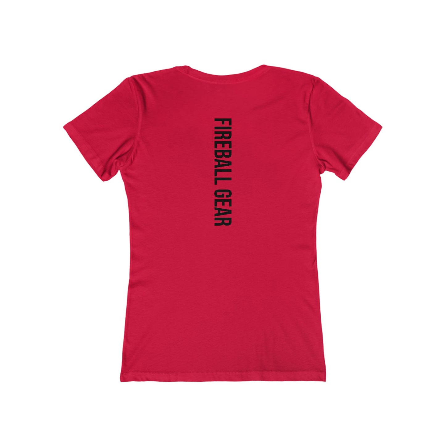 Fireball Gear - Flame &amp; Gear - Schwarz - Damen Slim Fit T-Shirt
