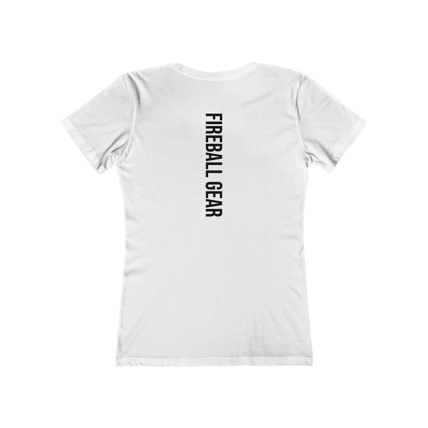 Fireball Gear - Flame &amp; Gear - Schwarz - Damen Slim Fit T-Shirt
