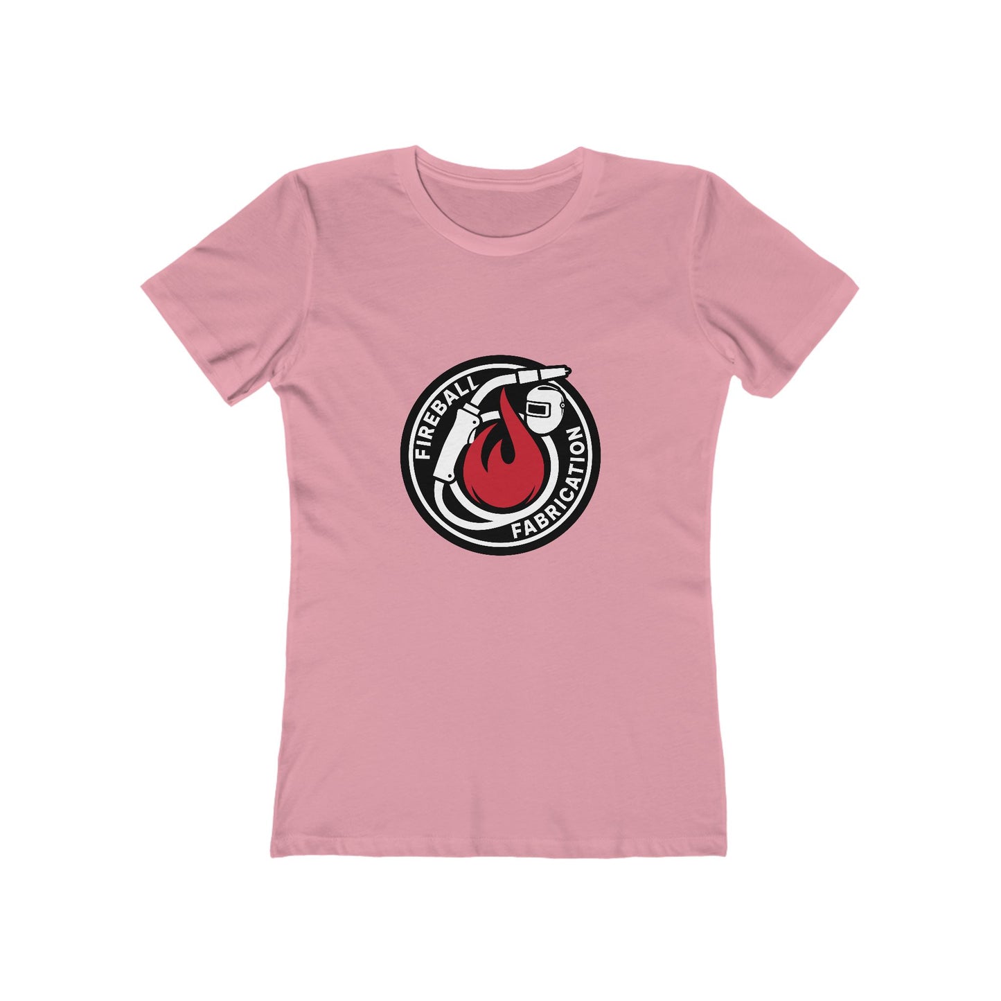 Fireball Fabrication Logo - Slim Fit T-Shirt für Frauen