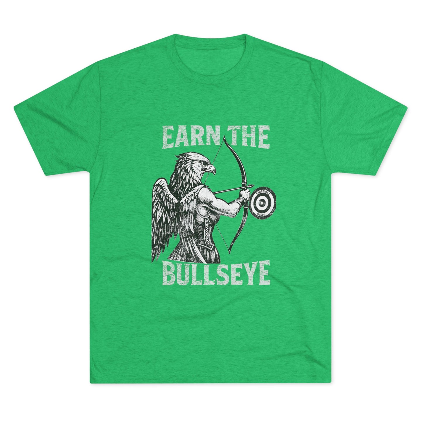 Beast Mode Series - Verdiene dir das Bullseye - Unisex Triblend T-Shirt