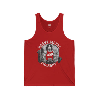 Heavy Metal Therapy - Fitness Jersey Tank Top