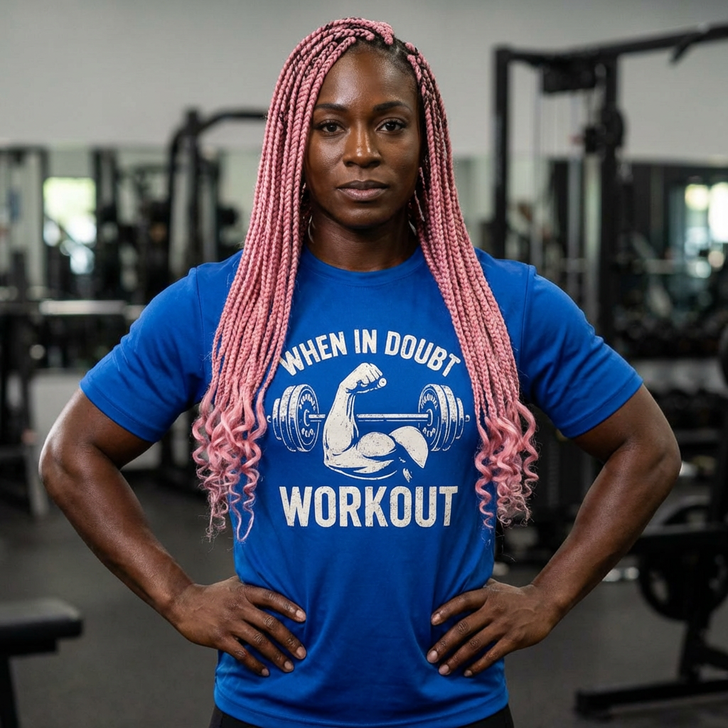 Wenn im Zweifel Workout - Unisex T-shirt