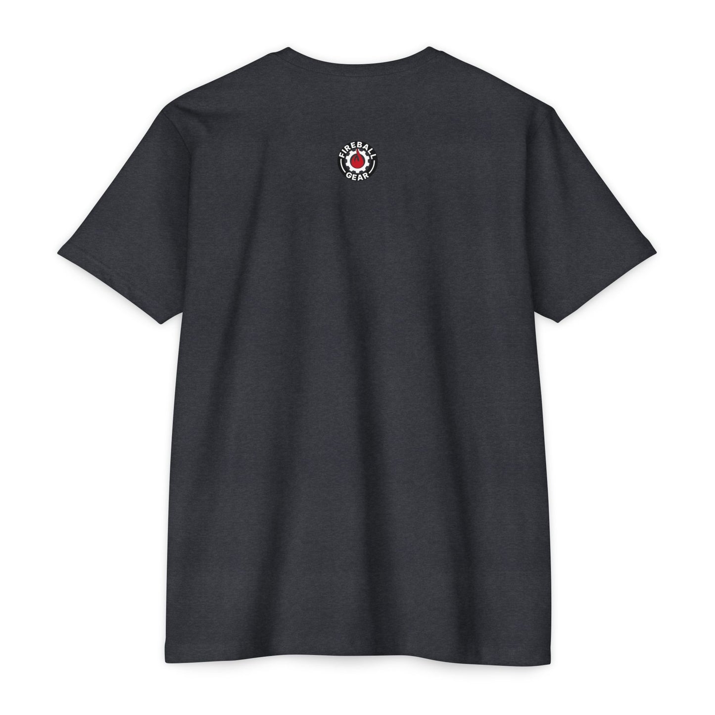 Feuerball 3D - Umrissen - Unisex T-Shirt
