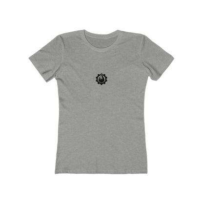 Fireball Gear - Flame &amp; Gear - Schwarz - Damen Slim Fit T-Shirt