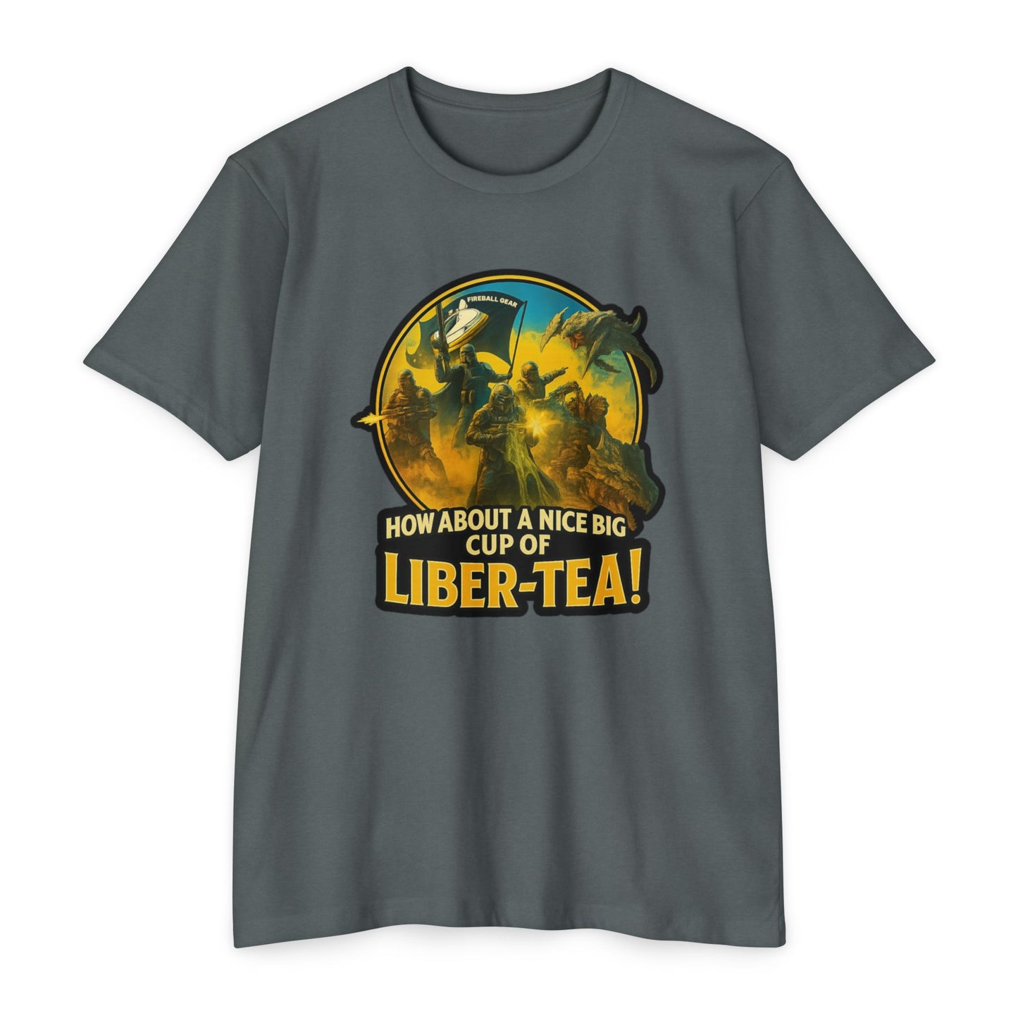 Have a Nice Big Cup of LIBRA-TEA! - Gaming T-shirt