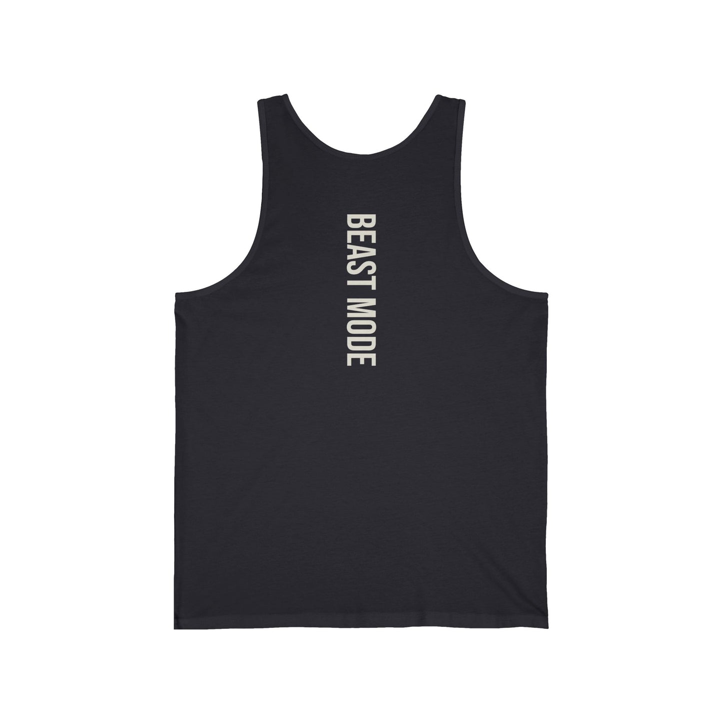 Beast Mode Series - Train Like a Beast, Rise Like a King - Fitness Jersey Tank Top