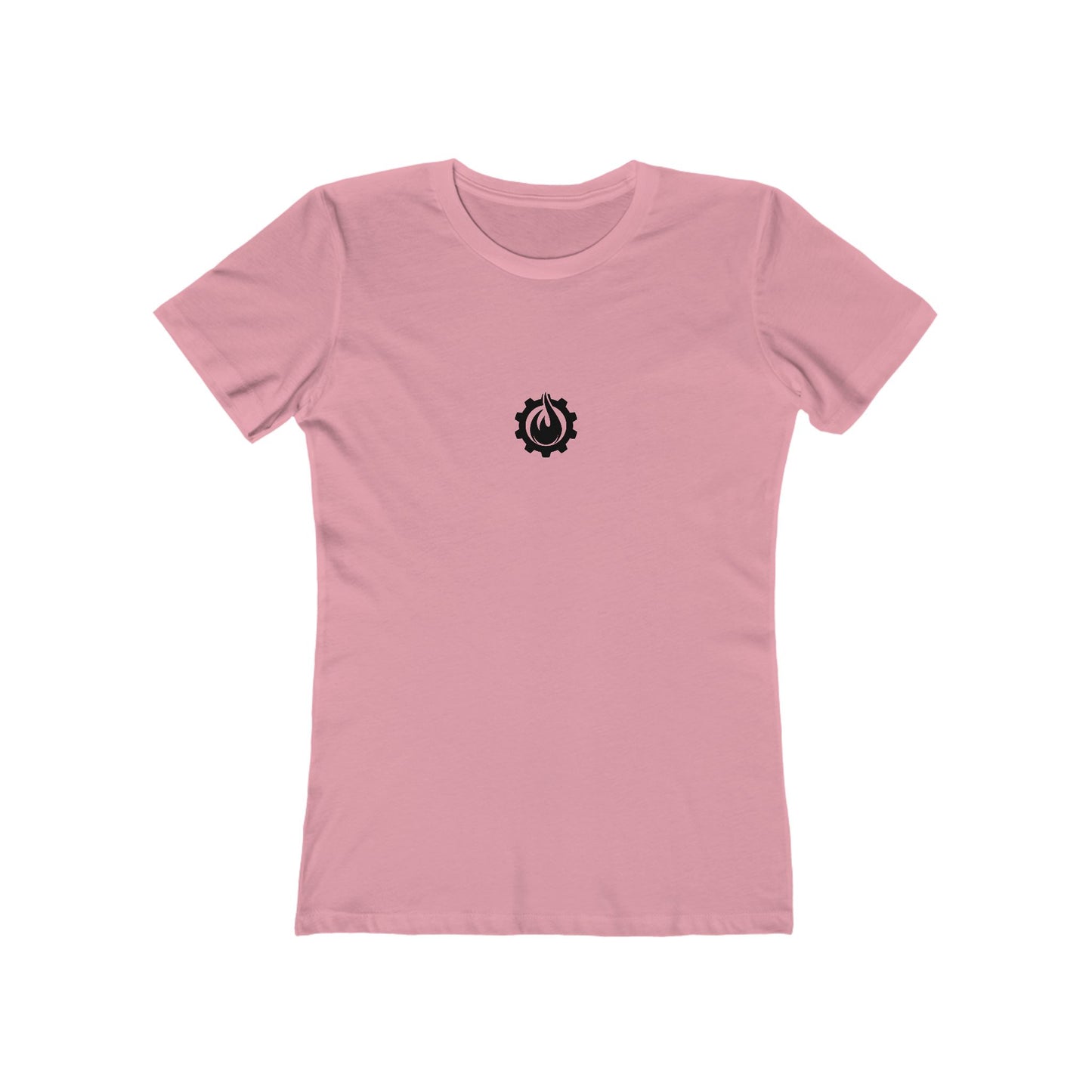 Fireball Gear - Flame & Gear - Black - Women's Slim Fit - Fitness T-shirt