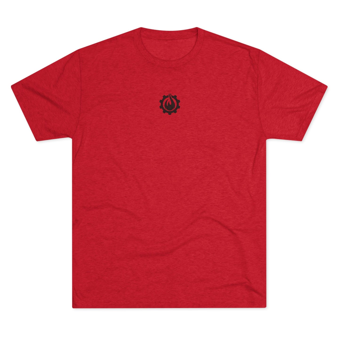 Fireball Gear - Flamme &amp; Ausrüstung zentriert - Schwarz - Unisex Triblend T-Shirt