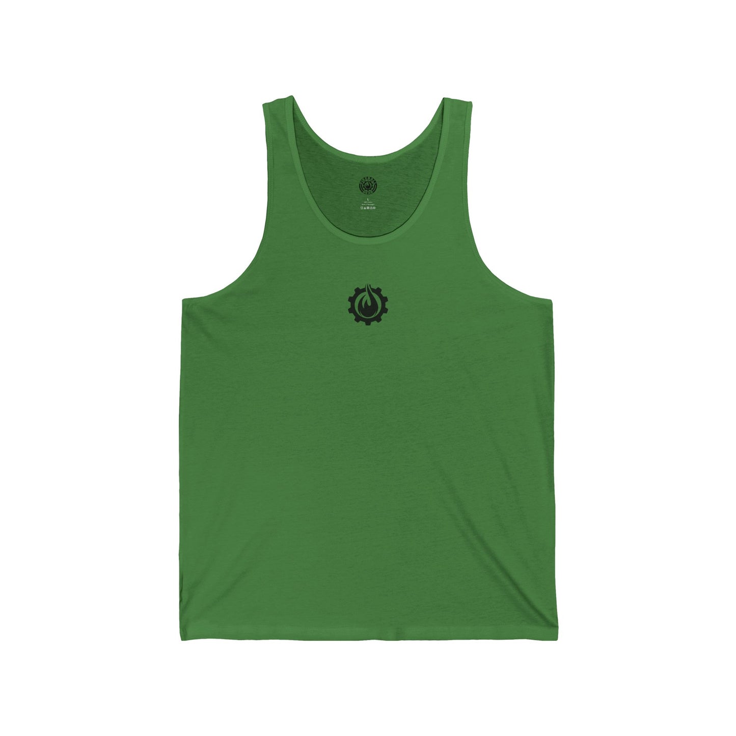 Fireball Gear – Flamme &amp; Ausrüstung – Schwarz – Unisex Jersey Tank Top