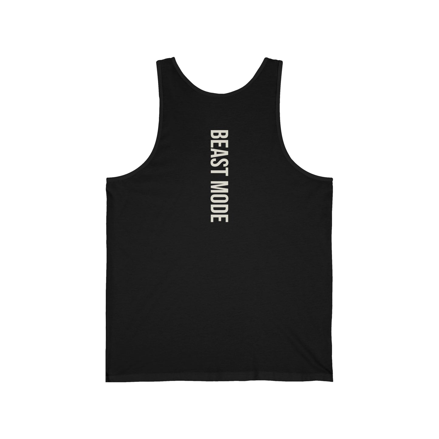 Beast Mode Series - Train Like a Beast, Rise Like a King - Fitness Jersey Tank Top