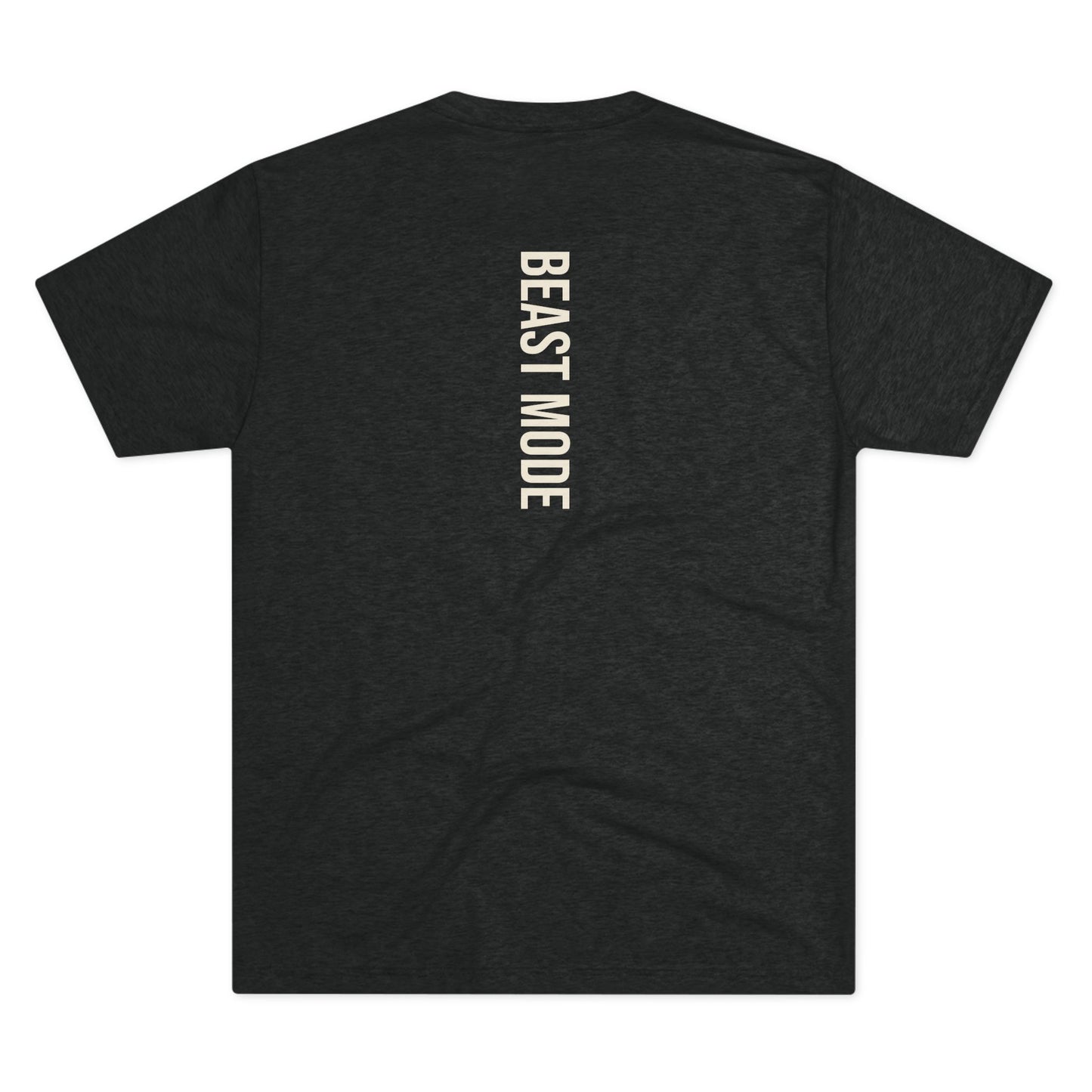 Serie Modo Bestia - Entrena como una bestia, asciende como un rey - Camiseta unisex de mezcla triple