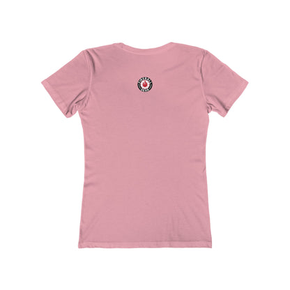 Fireball 3D Logo - Frauen Slim Fit T-Shirt