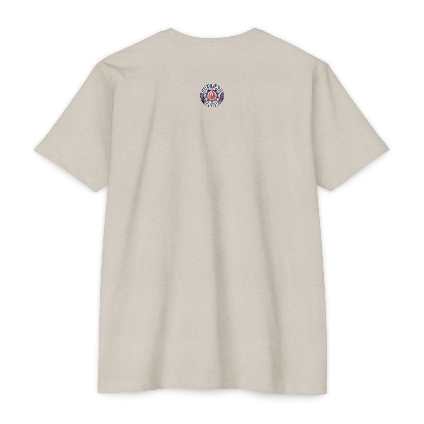 Bemalter Patriotischer Totenkopf - Unisex T-Shirt