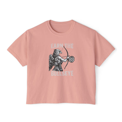 Beast Mode Series - Earn the Bullseye - Women’s Boxy T-shirt