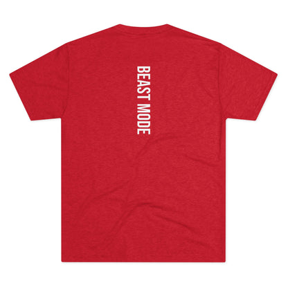 Beast Mode Series - Verdiene dir das Bullseye - Unisex Triblend T-Shirt