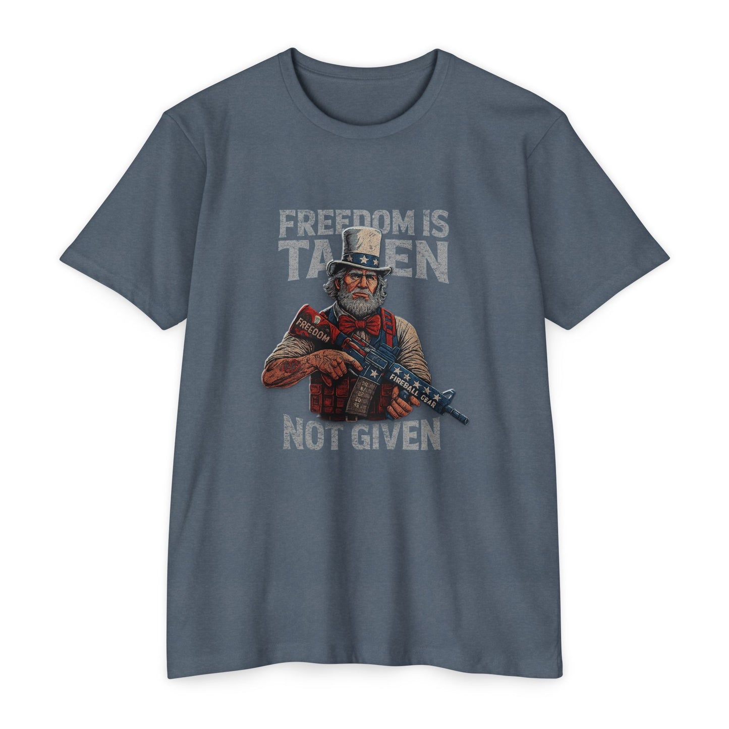 Freedom is Taken, Not Given - Gaming T-shirt