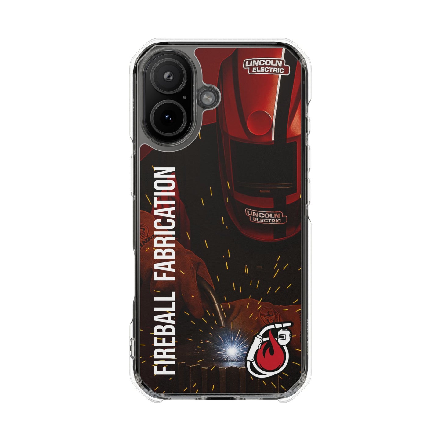 Fireball Fabrication - Magnetic Clear Impact iPhone Cases