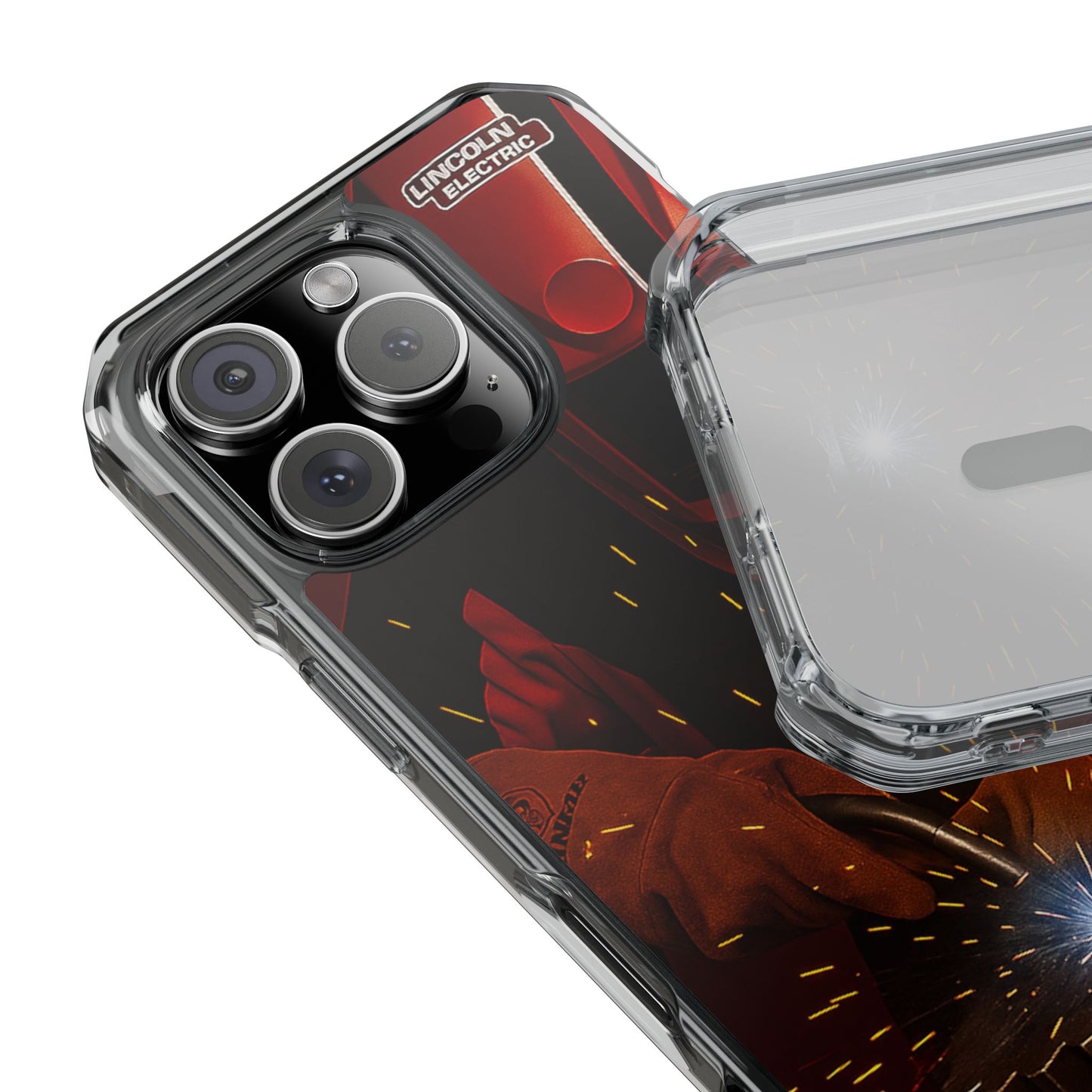 Lincoln Welder – Magnetische, durchsichtige, schlagfeste iPhone-Hüllen