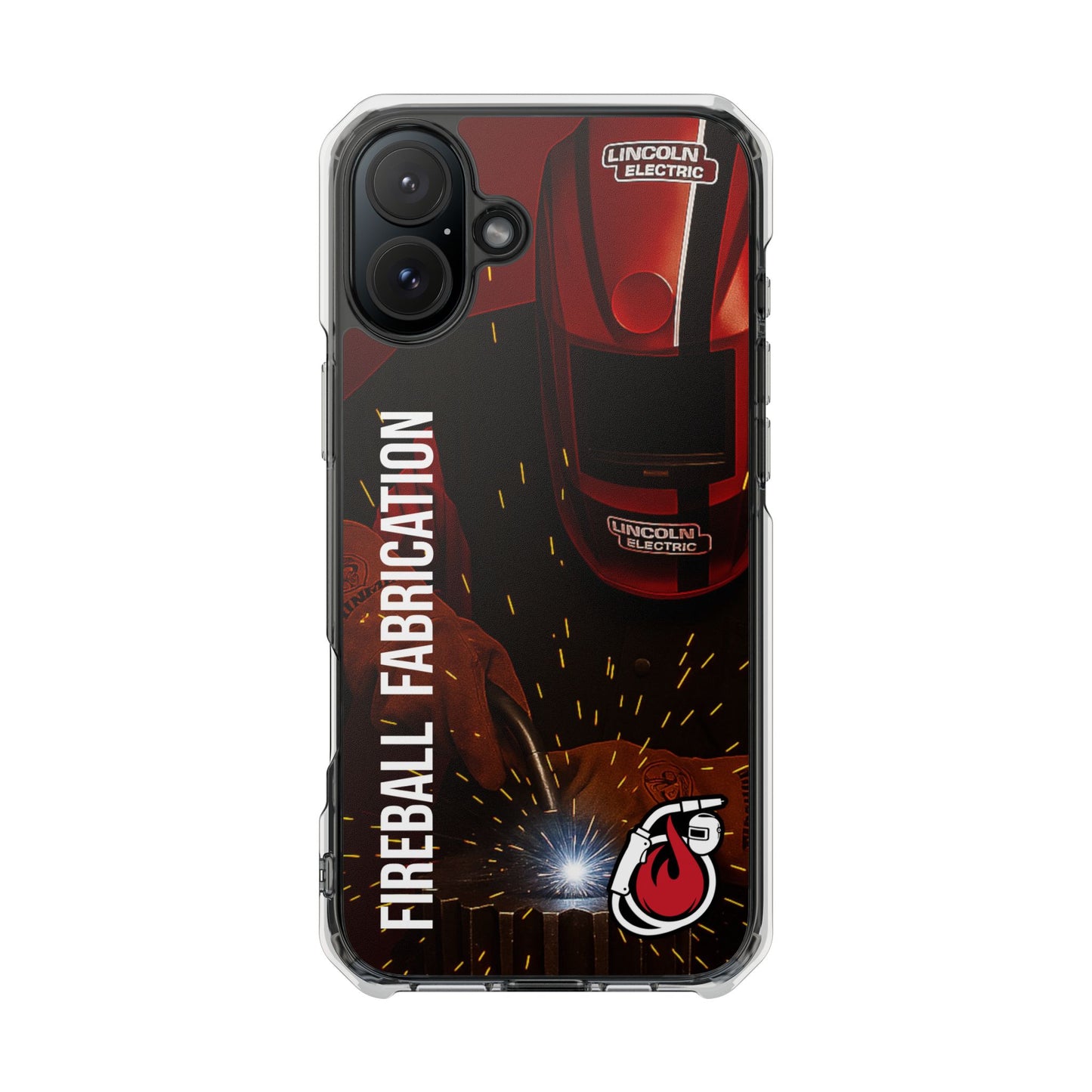 Fireball Fabrication - Magnetic Clear Impact iPhone Cases