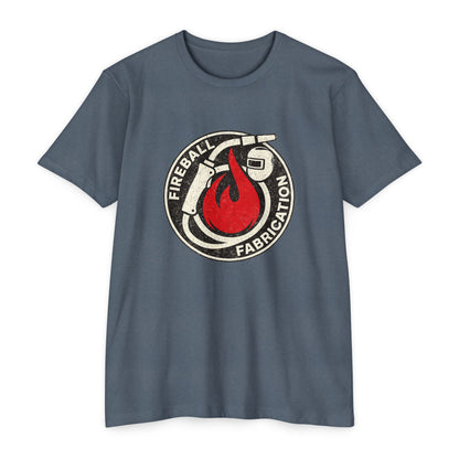 Camiseta unisex desgastada de Fireball Fabrication