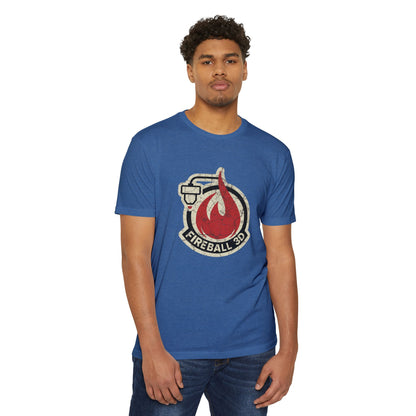 Feuerball 3D - Distressed - Unisex T-Shirt