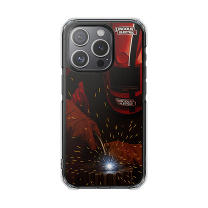 Lincoln Welder - Magnetic Clear Impact iPhone Cases