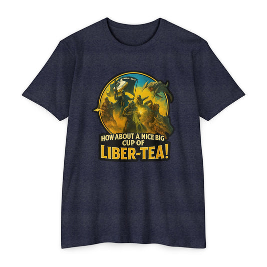 Have a Nice Big Cup of LIBRA-TEA! - Gaming T-shirt