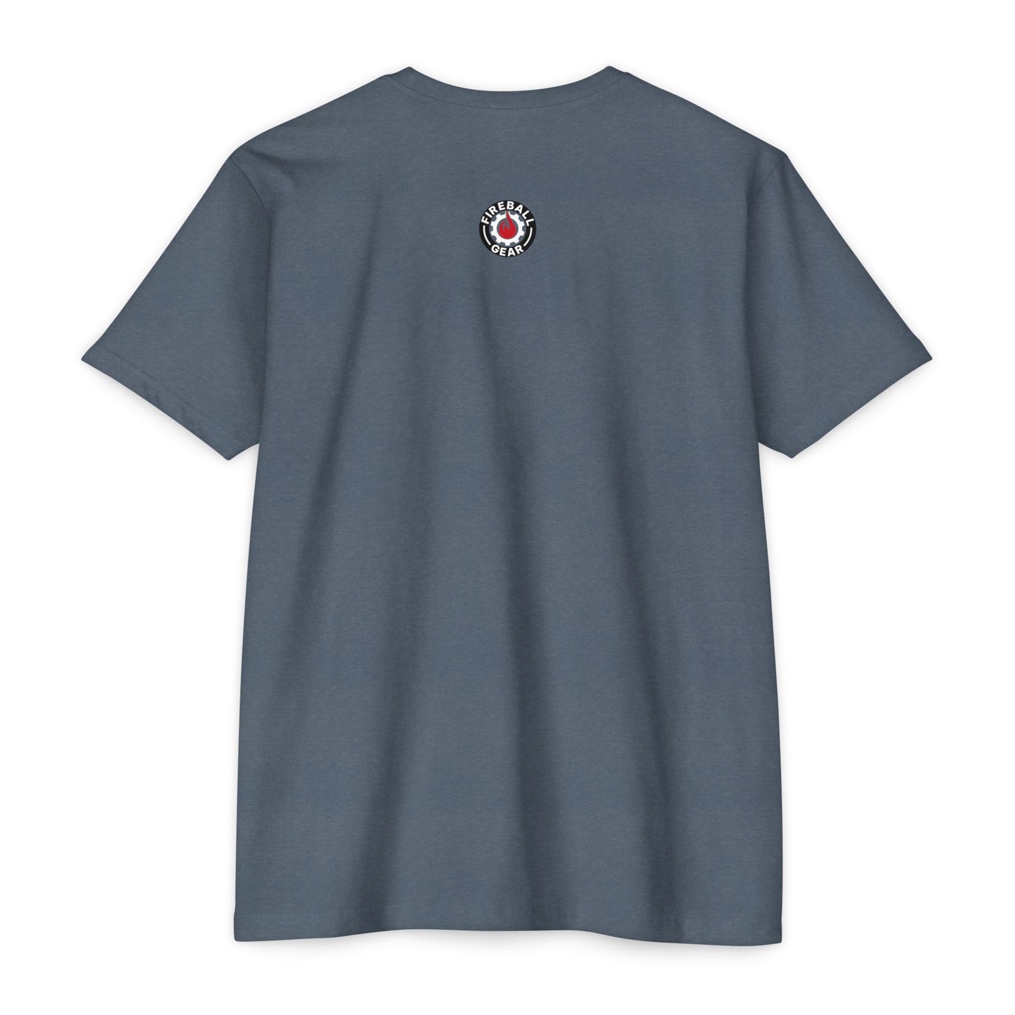 Feuerball 3D - Umrissen - Unisex T-Shirt